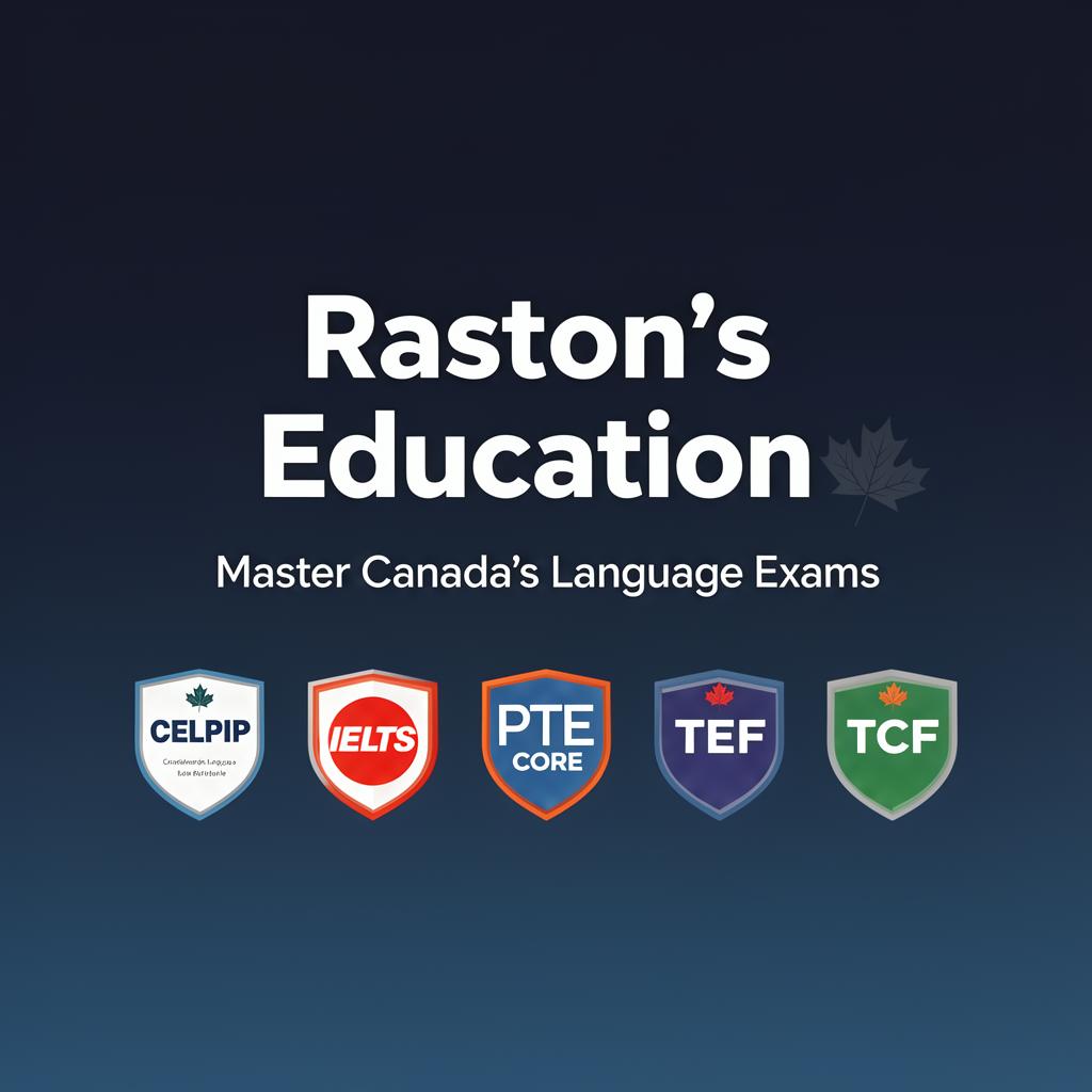 Rastons Raston's Education - Canada's Trusted Test Prep Publisher